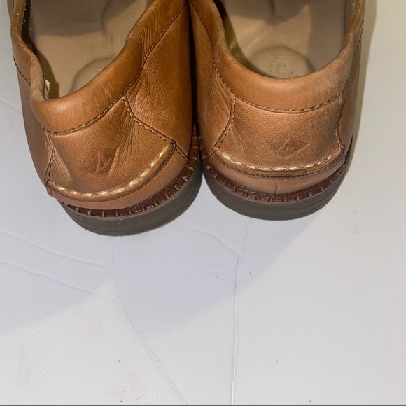 Sperry tan leather seaport penny loafer shoe size 6 - Picture 3 of 6